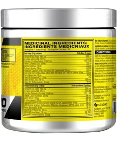 C(4) Ripped Pre-Workout | Thermogenic Pre-Workout Powder | Energy & Weight Management | Caffeine Beta Alanine L-Carnitine Tartrate | Sugar Free Zero Calorie | 30 Servings (Icy Blue Razz) Icy Blue Razz 30 Servings - Buy Online on SooperMarket.com