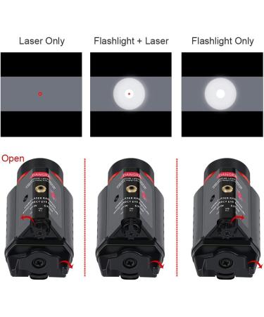 Meta Title: Feyachi LF-38 Red Laser Flashlight Combo 200 Lumen | Weapon Light with Picatinny Rail Mount - Buy Online on SooperMarket.com