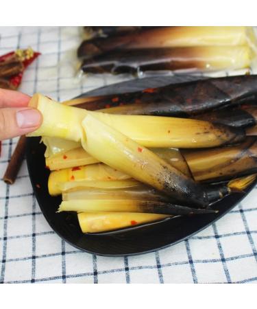 snacks Gift Package Pickled Pepper Crispy Bamboo Shoots 500g/pack spicy Chinese Snack Hand Peeled Fresh Mountain Pepper Bamboo Shoots Pickled Vegetables spicy Strips (Pickled Pepper Flavor 10 pack) Pickled Pepper Flavor 10 pack - Buy Online on SooperMarket.com