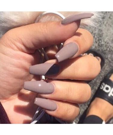 Brishow Salon Quality Artificial Nails 24pcs for Women and Girls