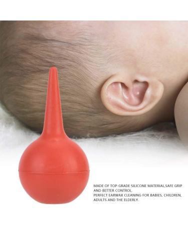 Ear Wax Removal Tool 30ml Small Ear Wash Ball Cleaner Earwax Sucking Blowing Balloon (Red) - Buy Online on SooperMarket.com