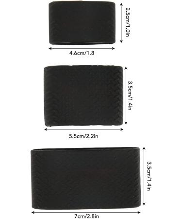 Socobeta Hair Clipper Grips Bands Silicone Barber Clipper Bands Slip Resistance Heat Resistance Electric Clipper Sleeve for Baber Tool - Buy Online on SooperMarket.com