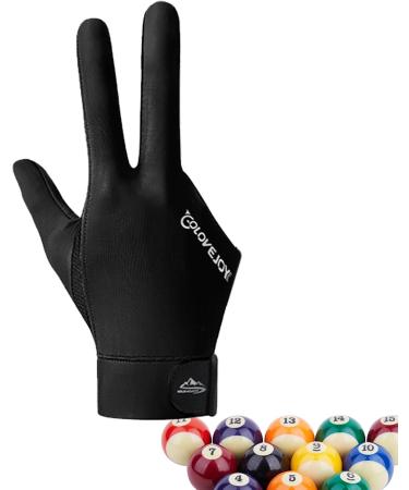 Shop Furryvl 3-Finger Billiard Glove - Breathable Slip-Resistant Unisex Stretchy Pool Gloves for Right Hand - Perfect for Pool & Snooker - Buy Online on SooperMarket.com