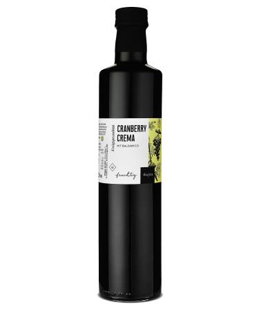 WAJOS Cranberry Crema with Aceto Balsamico di Modena 500 ml Vinegar preparation with 3% acid 500 ml (1 pack)