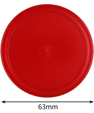 Kasteco 12 Pack 2.5 Inch Air Hockey Pucks for Small Table - Red Blue Green Black - 64x4 mm - Buy Online on SooperMarket.com