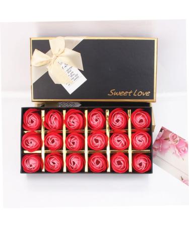 PLAFOPE 2boxes Creative Women+perfume Perfumes for Women Clipper Holders for Barbers Motherd Day Mothered Day Fragrance for Women Flower Soap Womens+perfume Box Rose - Buy Online on SooperMarket.com
