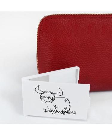 Azeeda 'Highland Cow' Compact/Travel/Pocket Makeup Mirror (CM00009902) - Buy Online on SooperMarket.com