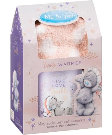 Mug Socks & Hot Chocolate Set - Kitchen and Personal Hugger for Kids Women Teen Adults on Christmas Valentine and Mother's Day - Best Gift for Beloved Ones - Buy Online on SooperMarket.com