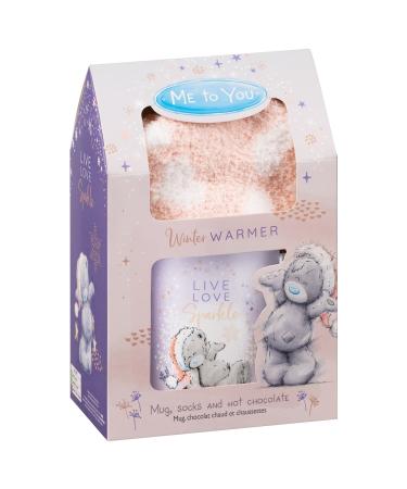 Mug Socks & Hot Chocolate Set - Kitchen and Personal Hugger for Kids Women Teen Adults on Christmas Valentine and Mother's Day - Best Gift for Beloved Ones