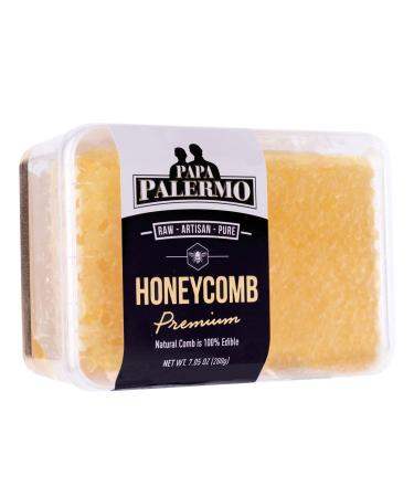 Palermo Honeycomb 100% Edible, All-Natural, Gourmet Raw Honeycomb, No Additives, No Preservatives - 7 oz 7 Ounce (Pack of 1)