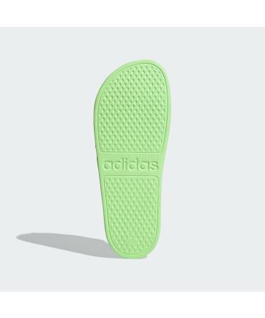 Buy adidas Unisex Adilette Aqua Slippers 43 1/3 EU - Green Spark Cloud White | International Shipping Available - Buy Online on SooperMarket.com