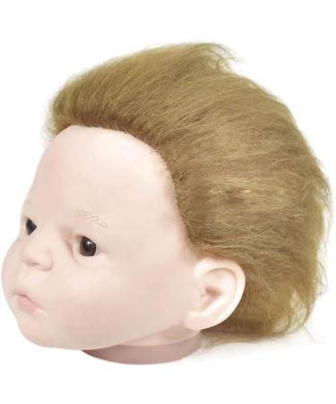 Tailor Puppet Female Adjustable Training Ladder Real Hair Doll Head for Hairdresser Education & Salon Practice - Buy Online on SooperMarket.com