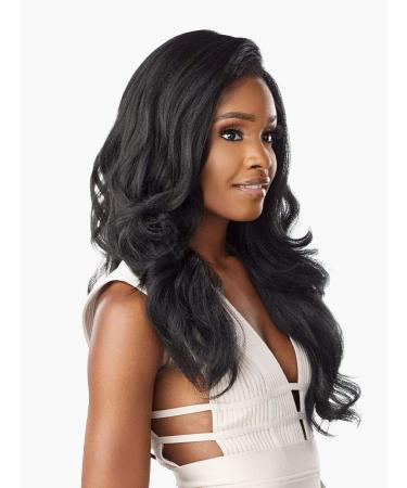 Sensationnel WHAT LACE 13x6 Wig - Cloud 9 Synthetic Hair Hand Tied Natural Preplucked Hairline Illusion Lace Frontal Lacewig | What Lace ADANNA (1B) - Buy Online on SooperMarket.com