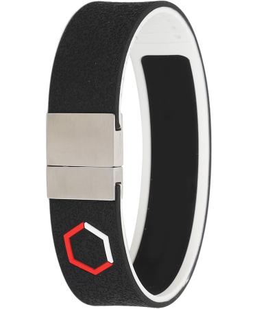 Jauarta Antistatic Bracelet - Energy Balance Anti-Fatigue & Electrostatic Removal - Silicone with Negative Ions (Black) - Buy Online on SooperMarket.com