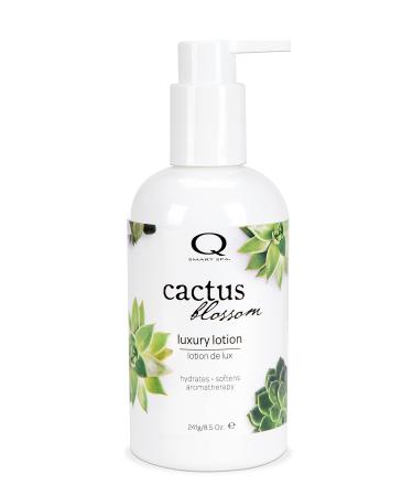 QTICA Luxury Lotion Smart Spa (Cactus Blossom  8.5oz) Cactus Blossom 8.5 Ounce