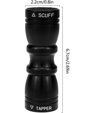 SelfTek 1Pc Snooker and Pool Cues Tips Bowtie 3 in 1 Tip Tool with Tapper Scuff and a Tips Pick black - Buy Online on SooperMarket.com