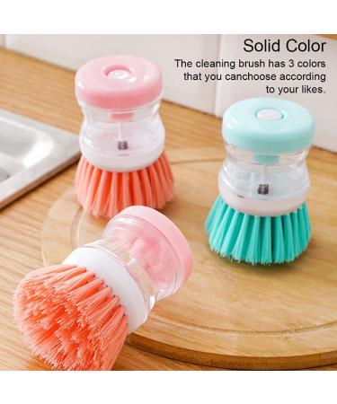 Dajidafu PP Cookware Brush Nonslip Replacement Detachable Washable Ergonomic Dish Bowl Cleaning Brushes Tool Accessories Green - Buy Online on SooperMarket.com