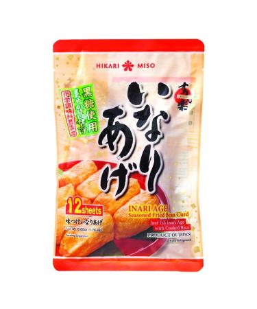 Hikari Miso Inari Age 12 Sheets 176.4g