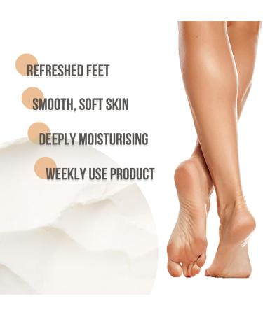 7th Heaven Smooth Heels Moisturising Foot Mask Pack of 4 Moisturising Feet Masks with Shea Butter Foot Cream for Cracked Heels & Dry Skin Soften & Smooth Dry Feet - Buy Online on SooperMarket.com