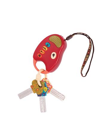 B. Toys Funkeys Toy key red for children and babies - car key toys with light and noise baby toys from 10 months - 100 percent harmful to harmful substances