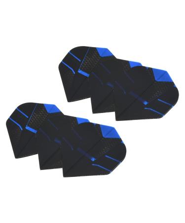 PATIKIL Dart Flights, PET Standard Darts Accessories for Soft & Steel Tip Black, Gray, Dark Blue