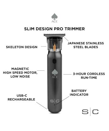 StyleCraft Ace Cordless Precision Hair Trimmer - Rechargeable USB Type-C | International Shipping Available - Buy Online on SooperMarket.com