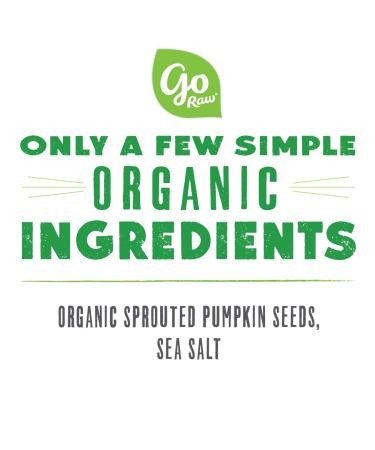 Go Raw Organic Pumpkin Seeds with Sea Salt - 14 oz | Keto, Vegan, Gluten-Free Superfood Snacks - Buy Online on SooperMarket.com