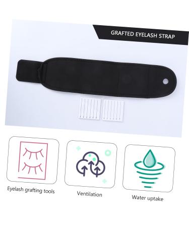 NOLITOY Fake Eyelash Hand Plate - Silicone Tray & Grafting Strap | Eyelash Extension Holder Tool for Professionals - Buy Online on SooperMarket.com