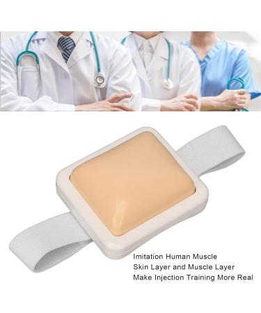 Medical Injection Training Pad - Intramuscular Injection Simulation Pad with Elastic Band for Practice - Buy Online on SooperMarket.com