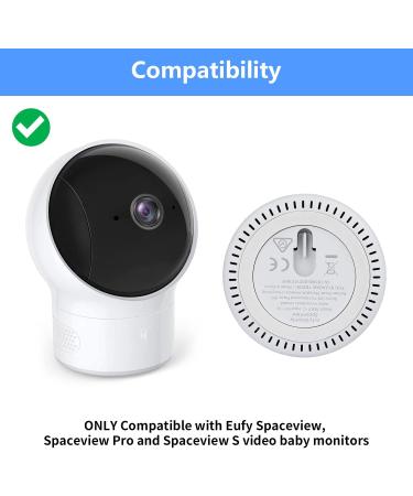 Adjustable Baby Monitor Wall Mount for Eufy Spaceview  Spaceview Pro and Spaceview S Baby Monitor  Perfect View Angle and Easy Installation Without Drilling - Buy Online on SooperMarket.com