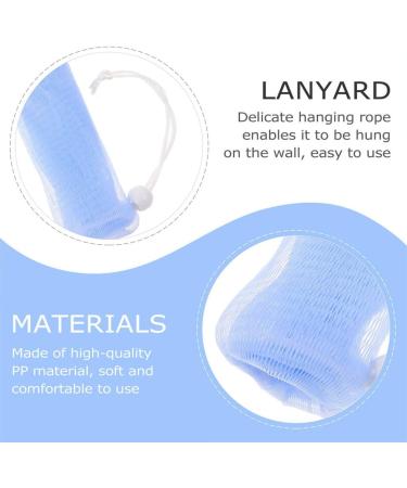 Mikinona 10pcs Foaming Soap Mesh Bag Soap Pouch Saver Soap Foaming Net Soap Sleeve Holder Soft Foam Net 14.5x5cm As Shown 1 - Buy Online on SooperMarket.com