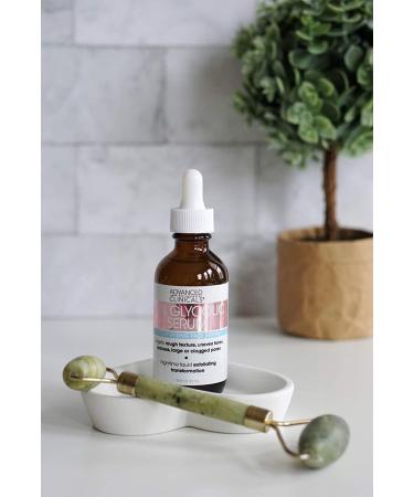 Advanced Clinicals 10% Glycolic Serum - Exfoliating Skin Treatment (1.75 fl oz) - Buy Online on SooperMarket.com