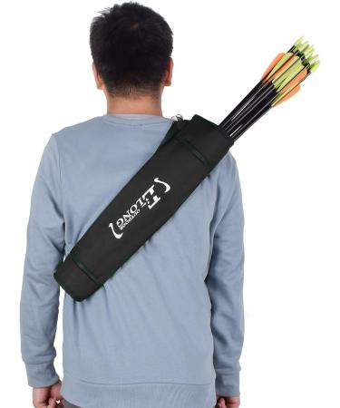EOUS Youth Archery Arrow Holder Quiver - Hip & Back Waist Side Clip Arrows Bag in Black - Buy Online on SooperMarket.com