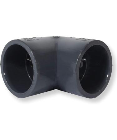Paradies Pool GmbH PVC Fitting Angle 90 50mm - European Quality - 3 Pieces - International Shipping - Buy Online on SooperMarket.com