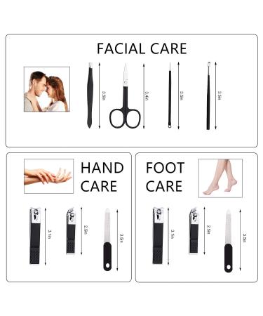 Premium Nail Clippings Set | Manicure Kit for Men | Portable Grooming Travel Case | Perfect Gift for Husband & Friends - Buy Online on SooperMarket.com