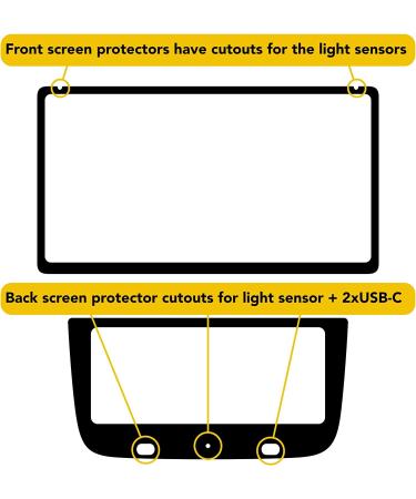 Rivian R1T / R1S Screen Protectors - Easy Install, No Bubbles - Clear PET Film for Navigation, Dash, and Back Screens - Buy Online on SooperMarket.com
