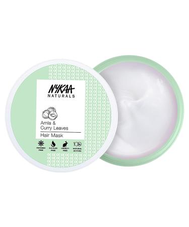 Nykaa Naturals Amla & Curry Leaves Hair Mask - 6.76 oz | Promotes Hair Growth & Nourishes Thin Hair | Safe for Colored Hair - Buy Online on SooperMarket.com