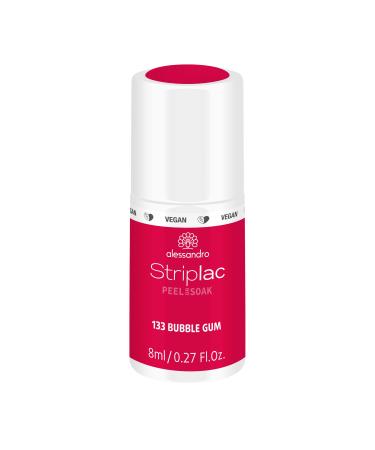 Alessandro Striplac UV nail polish bubble gum-gentle and long-lasting-easy distance thanks to peel-off technology-vegan and animal test-free-8 ml
