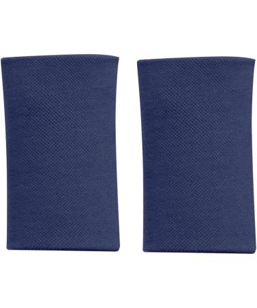 Harilla Compression Wrist Sleeves - Unisex Dark Blue Wrist Support for Badminton & Gym Work - Buy Online on SooperMarket.com