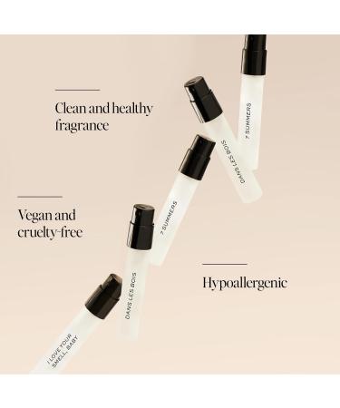 DIME Beauty Perfume Sampler Hypoallergenic Clean Perfumes Eau de Toilette For Women (Set of 5 2 ml) - Buy Online on SooperMarket.com