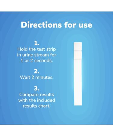 Utiva UTI Test Strips Home Test Kit for Urinary Tract Infection Clinically Accurate Results in 2 Minutes Urine Test Strips for Women and Men 3 Individual At Home UTI Tests 3 count (Pack of 1) - Buy Online on SooperMarket.com