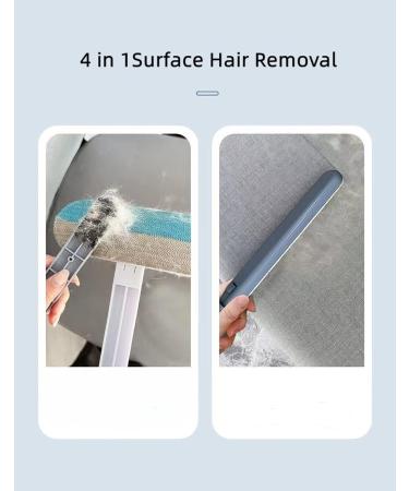 4 in 1 Pet Hair Remover - Reusable Fur Removal Tool for Couch Carpet Furniture & Window Cleaning | Lint Cleaner for Dogs & Cats - Buy Online on SooperMarket.com