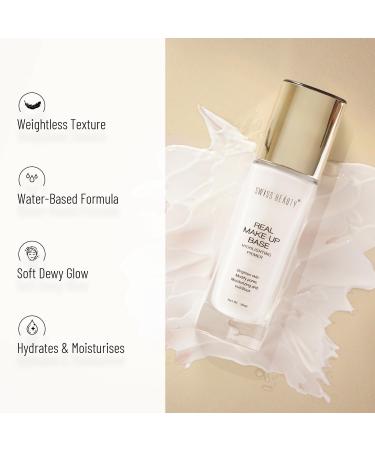Real Makeup Base Highlighting Primer| Skin-Hydrating Poreless Primer With Natural Glow Finish For Face Makeup |Shade - Natural Tint 32Ml - Buy Online on SooperMarket.com