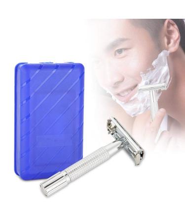 FILFEEL Manual for Men Classic Straight Double Beard Trimmer Safety Mens Beard Gift Dad Friend Workmates