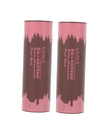 WOONEKY 2pcs Hairline Powder Stick Root Powder Hairline Contouring Shadow Powder Line Powder Pen Concealer Makeup Powder Household Sponge Reissue Artifact 1 count (Pack of 1) Assorted Color A