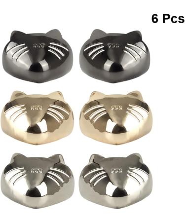 USHOBE High Heel Protectors 3 Pairs - Metal Toe & Crease Protector for Women's Shoes - 4X3cm - Buy Online on SooperMarket.com