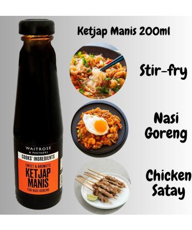 Soya Ketjap Manis Soy Sauce Japanese Noodles 200ml - Ideal for Nasi Goreng - Buy Online on SooperMarket.com