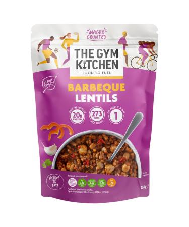 The Gym Kitchen Barbeque Lentils 250g