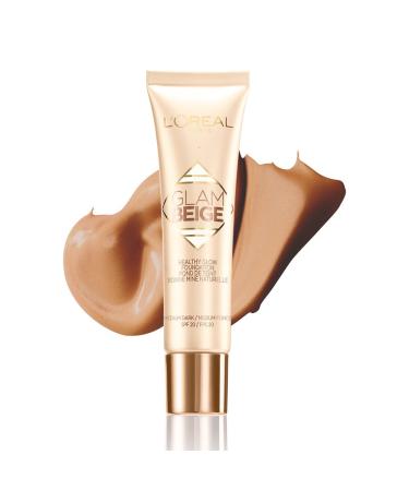 L'Or al Paris Glam Beige Healthy Glow Foundation 40 Medium Dark - 30ml Pack | International Shipping Available - Buy Online on SooperMarket.com