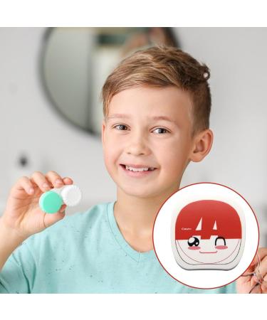 Buy AYKHDS Cute Cartoon Contact Lens Tank - Leak-Proof Mini Storage Container for Soft Lenses | International Shipping Available - Buy Online on SooperMarket.com